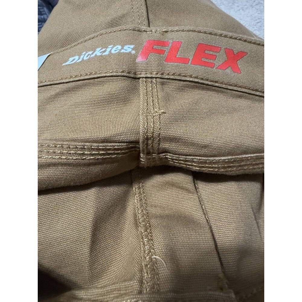 DICKIES Flex Regular Fit Cargo Pants Mens 44x30 Brown Duck DP902SBD NWT - Picture 11 of 15